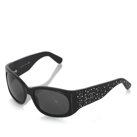 chanel joy occhiali con swarovski|Chanel Swarovski Crystal Sunglasses .